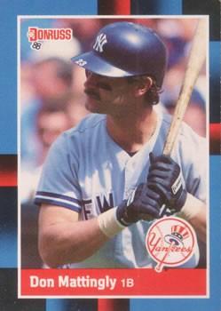 1988 Donruss New York Yankees Team Collection #217 Don Mattingly Front