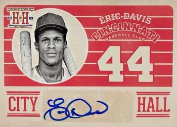 2013 Panini Hometown Heroes - City Hall Signatures #CHED Eric Davis Front