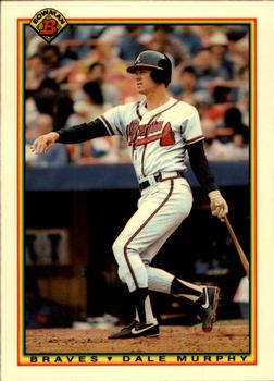 1990 Bowman - Limited Edition (Tiffany) #19 Dale Murphy Front