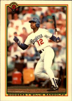 1990 Bowman - Limited Edition (Tiffany) #90 Willie Randolph Front
