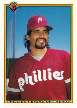1990 Bowman - Limited Edition (Tiffany) #145 Steve Ontiveros Front