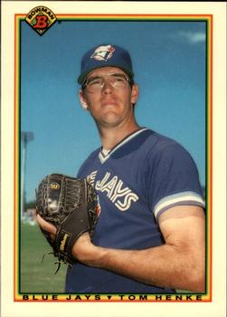 1990 Bowman - Limited Edition (Tiffany) #506 Tom Henke Front