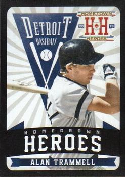 2013 Panini Hometown Heroes - Homegrown Heroes Black #HH7 Alan Trammell Front