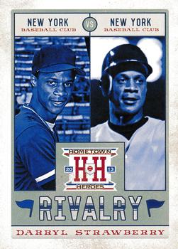 2013 Panini Hometown Heroes - Rivalry #R9 Darryl Strawberry Front