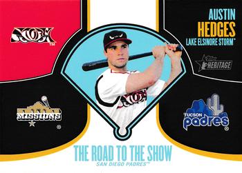 2013 Topps Heritage Minor League - Road to the Show #RTTS-AHD Austin Hedges Front