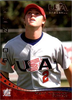 2006-07 USA Baseball Box Set  #32 Matt Newman Front