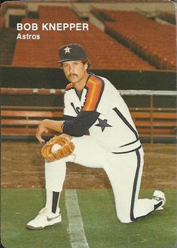 1984 Mother's Cookies Houston Astros #16 Bob Knepper Front