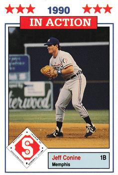 1990 Jennings Southern League All-Stars #43 Jeff Conine Front