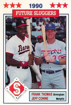 1990 Jennings Southern League All-Stars #46 Frank Thomas / Jeff Conine Front