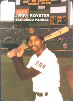 1985 Mother's Cookies San Diego Padres #18 Jerry Royster Front