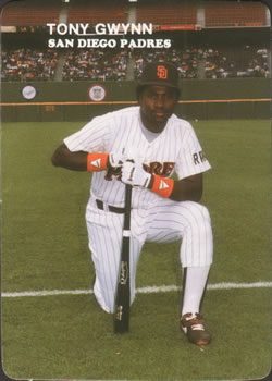 1985 Mother's Cookies San Diego Padres #2 Tony Gwynn Front