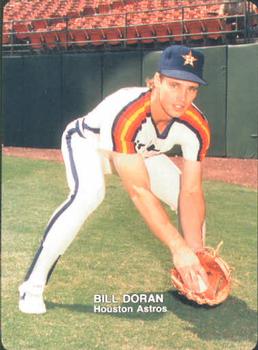 1988 Mother's Cookies Houston Astros #4 Bill Doran Front