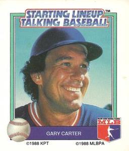1988 Parker Brothers Starting Lineup Talking Baseball All-Stars #11 Gary Carter Front