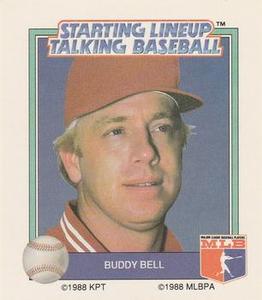 1988 Parker Brothers Starting Lineup Talking Baseball All-Stars #15 Buddy Bell Front