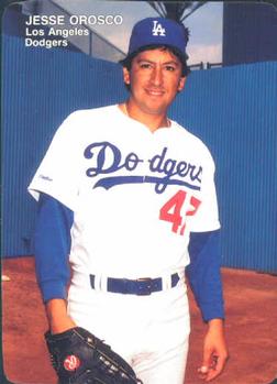 1988 Mother's Cookies Los Angeles Dodgers #13 Jesse Orosco Front