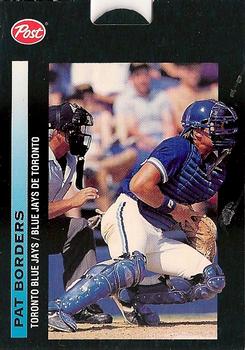 1993 Post Canada Limited Edition #1 Pat Borders Front