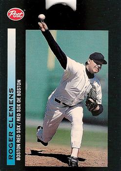 1993 Post Canada Limited Edition #3 Roger Clemens Front