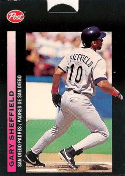 1993 Post Canada Limited Edition #16 Gary Sheffield Front