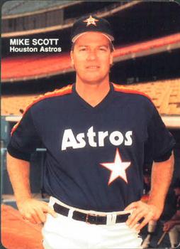 1989 Mother's Cookies Houston Astros #2 Mike Scott Front