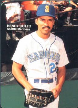 1989 Mother's Cookies Seattle Mariners #6 Henry Cotto Front