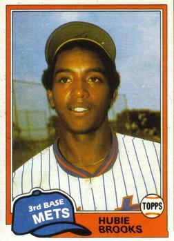1981 Topps Traded #742 Hubie Brooks Front