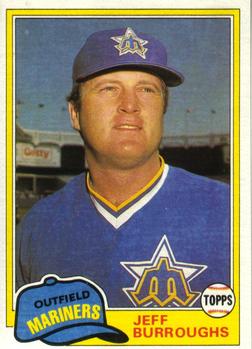 1981 Topps Traded #745 Jeff Burroughs Front
