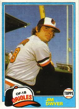 1981 Topps Traded #757 Jim Dwyer Front