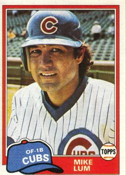 1981 Topps Traded #795 Mike Lum Front