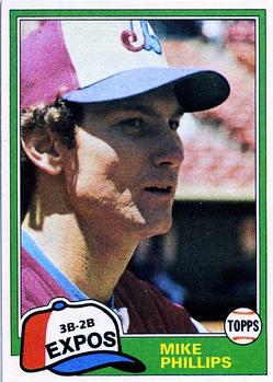1981 Topps Traded #813 Mike Phillips Front