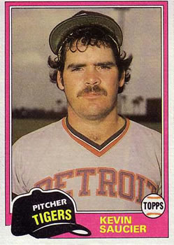 1981 Topps Traded #827 Kevin Saucier Front