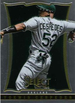 2013 Panini Select #77 Yoenis Cespedes Front