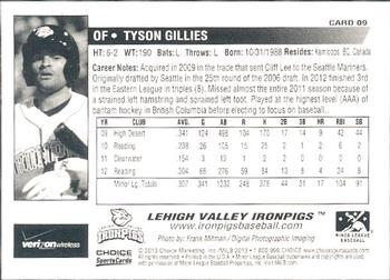 2013 Choice Lehigh Valley IronPigs Update #9 Tyson Gillies Back