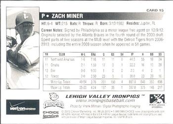 2013 Choice Lehigh Valley IronPigs Update #15 Zach Miner Back
