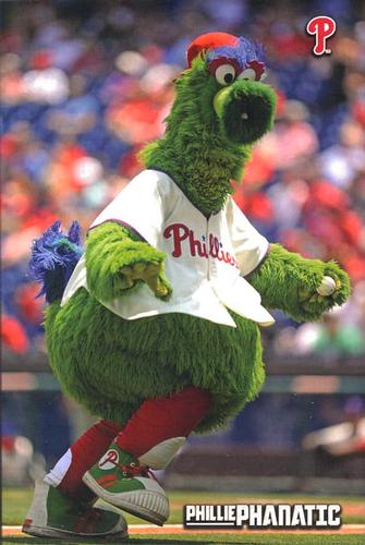 2012 Philadelphia Phillies Photocards 2nd Edition #40 Phillie Phanatic Front