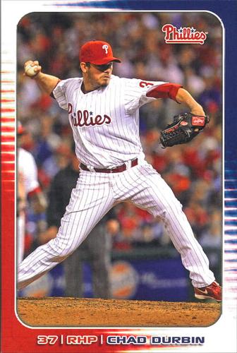 2010 Philadelphia Phillies Photocards 2nd Edition #10 Chad Durbin Front