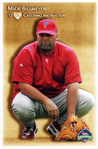 2008 Philadelphia Phillies Photocards #NNO Mick Billmeyer Front