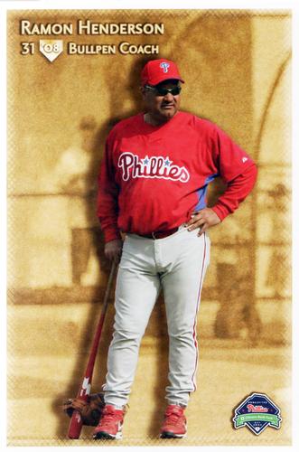 2008 Philadelphia Phillies Photocards #NNO Ramon Henderson Front