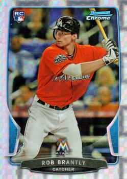 2013 Bowman Chrome - X-Fractors #4 Rob Brantly Front