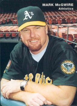 1994 Mother's Cookies Oakland Athletics #2 Mark McGwire Front