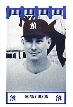 1992 The Wiz New York Yankees of the 50s #NNO Sonny Dixon Front