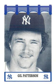 1992 The Wiz New York Yankees of the 70s #NNO Gil Patterson Front