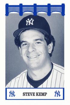 1992 The Wiz New York Yankees of the 80s #NNO Steve Kemp Front
