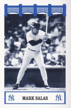 1992 The Wiz New York Yankees of the 80s #NNO Mark Salas Front
