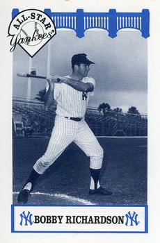 1992 The Wiz New York Yankees All-Stars #NNO Bobby Richardson Front