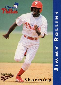 1998 Multi-Ad Clearwater Phillies #19 Jimmy Rollins Front