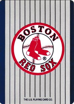 1992 U.S. Playing Card Co. Boston Red Sox Playing Cards #6♥ Jeff Reardon Back