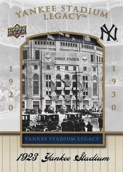 2008 Upper Deck Yankee Stadium Legacy Final Season Box Set #86 1923 Yankee Stadium Front