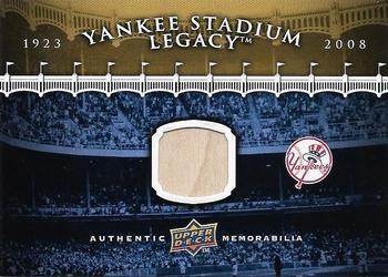 2008 Upper Deck Yankee Stadium Legacy Final Season Box Set #NNO2 Game Used Bat Front