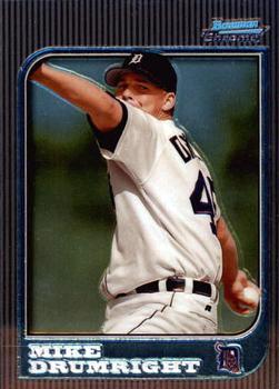 1997 Bowman Chrome #135 Mike Drumright Front