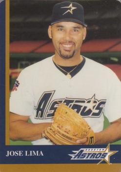 1997 Mother's Cookies Houston Astros #25 Jose Lima Front